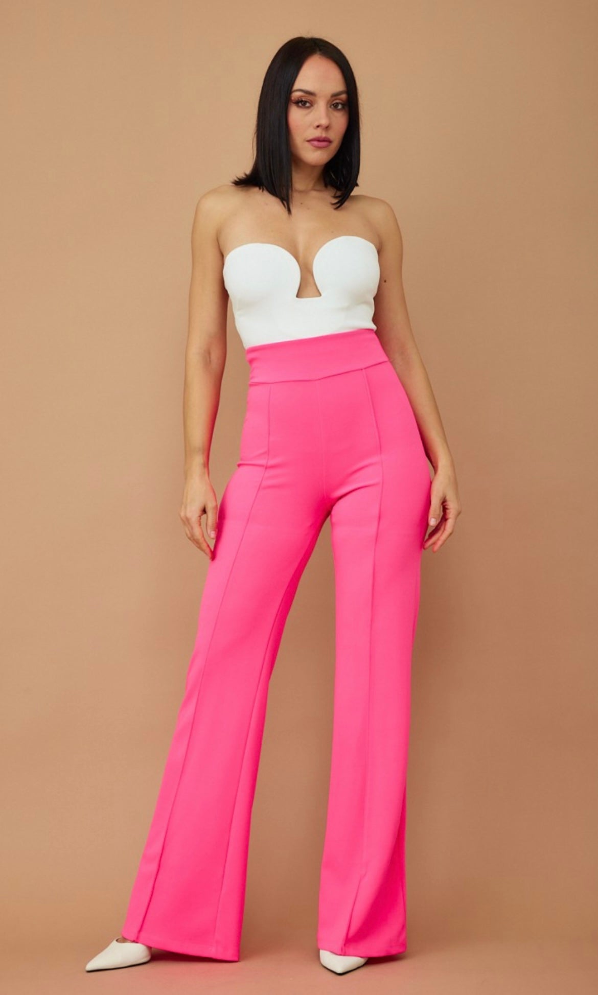 Tiffany Trousers (Hot Pink)