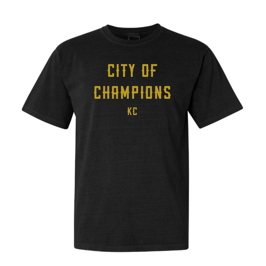 City of Champions Tee (Black)